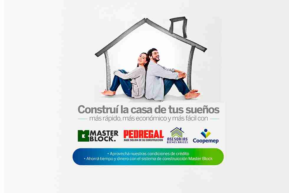 Masterblock anuncia convenio comercial para créditos hipotecarios